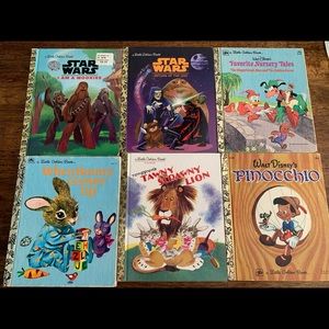 Little golden books Star Wars+vintage lot